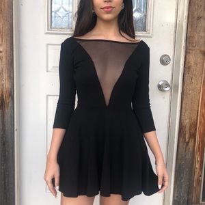 American Apparel Mesh Skater Dress